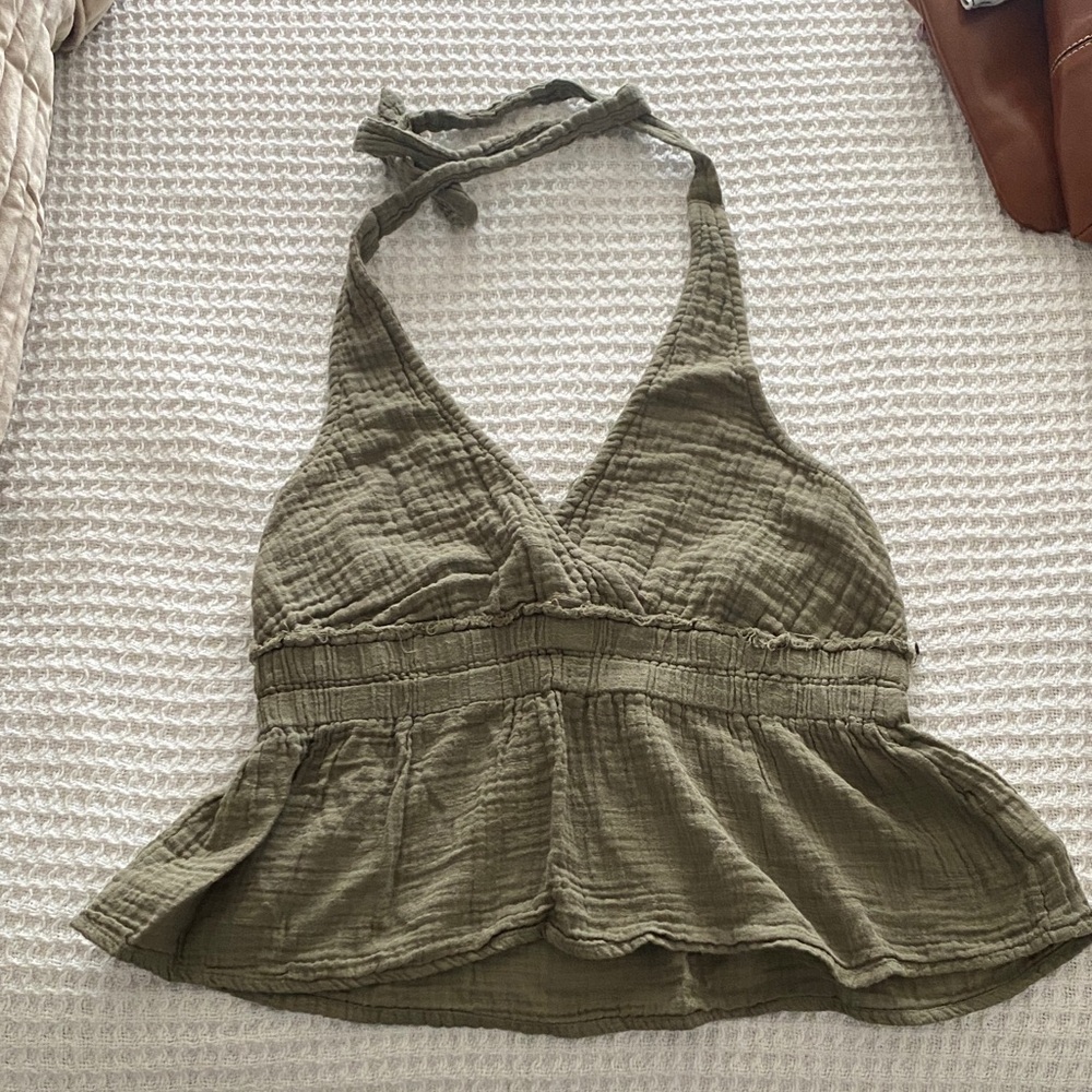 American Eagle Outfitters Halter Tank Top